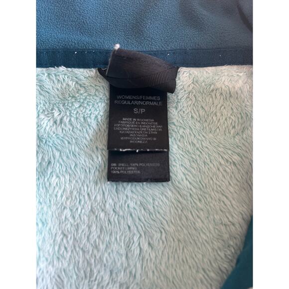 The North Face Women's Osito Fleece Full Zip Jacket Aqua Blue Size Small - Picture 14 of 15